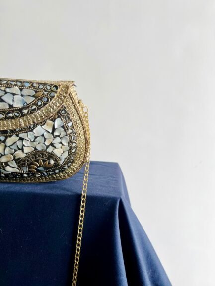 Marble Rustic Brass Luxe