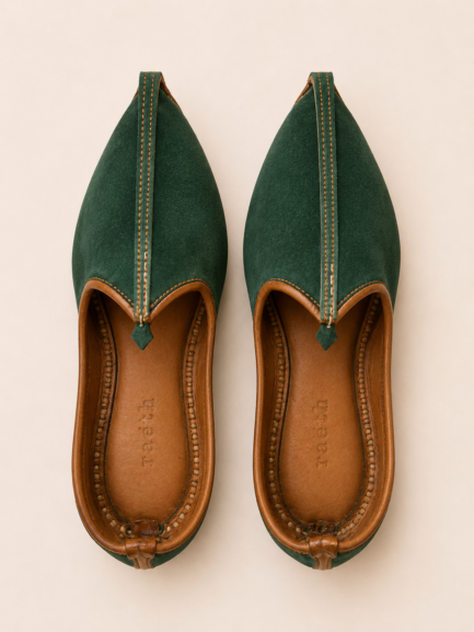 Suede Nok Green